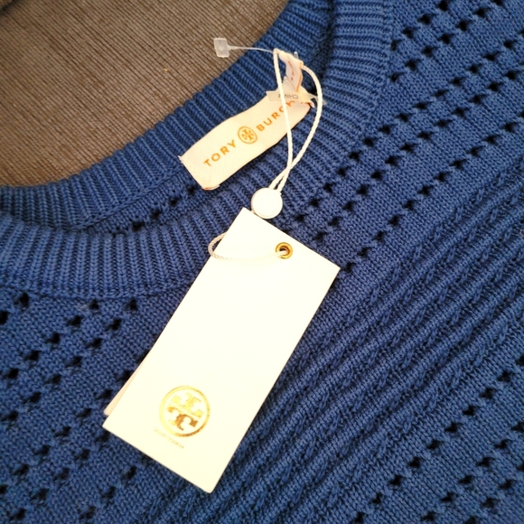 Beautiful Blue XS Tory Burch light sweater - Picture 2 of 7